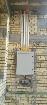 كهرباء • شبكة سقف • حفر بوري