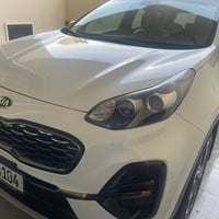 كيا سبورتج جيتي لاين  موديل 2021 مكفولة من صبغ فقط بيها بارد بلباب الخ...