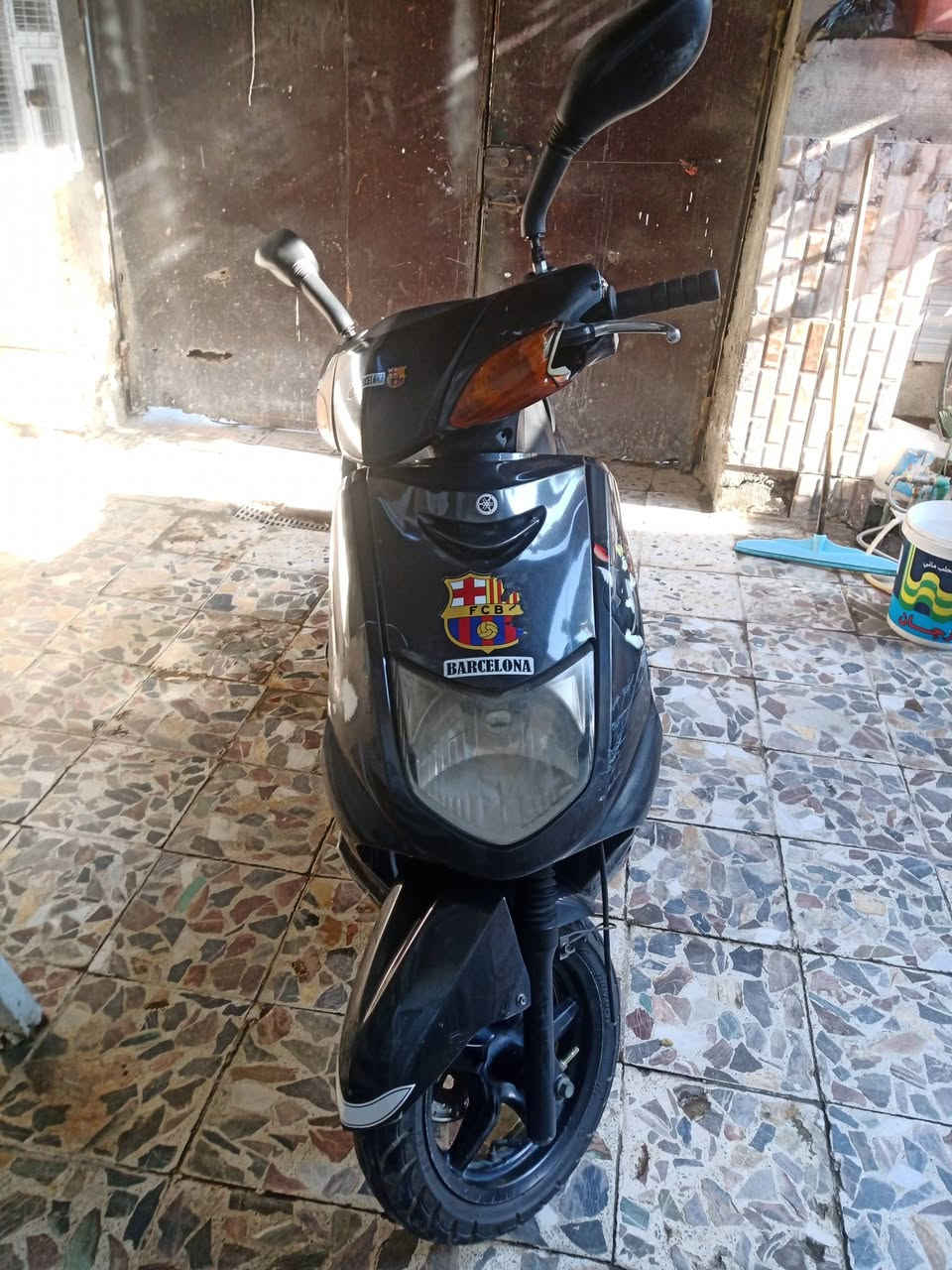 السلام عليكم دراجه سكنس 110نثيه دراجه خير من الله نكره سلف كلشي شغال بيها مراوس بدراجه بريز فقط أو للبيع مكاني الطالبيه *********** علمن الدراجه كوم حديد اكفل بس سرقه
