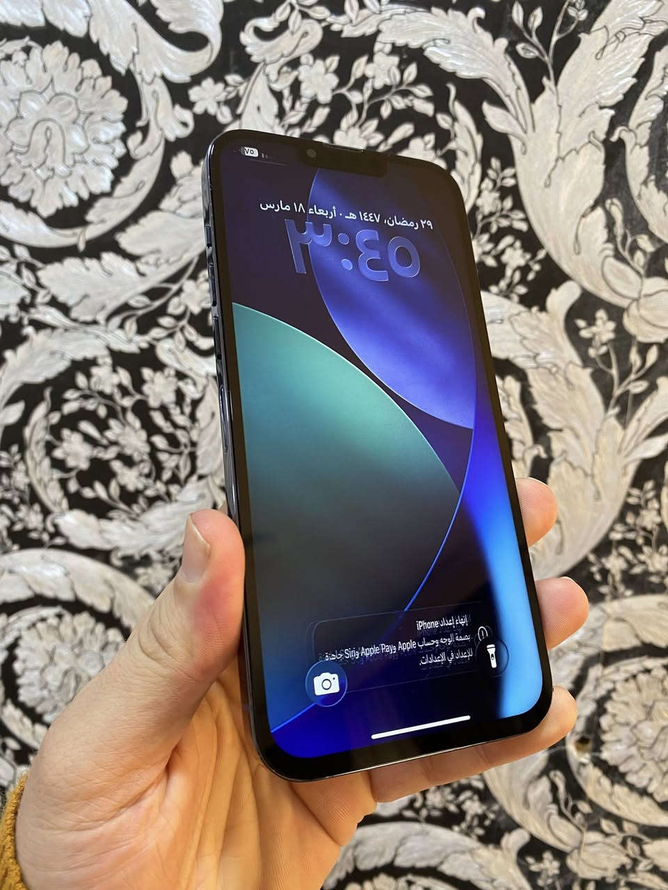 ايفون 13 برو ماكس مبدل شاشة ذاكرة 256 سعر 385 سعر نهائي اتصال *********** خاص مغلق
