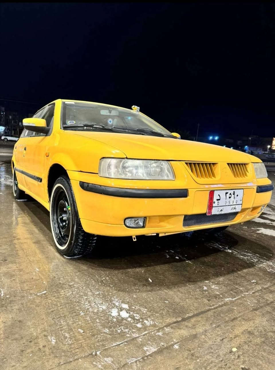 سلام عليكم سمند 11 بيه تعمير دوس وهلال واحد فقط سياره مصفره هيئه وغرامه والسنويه  ال31 تخم تاير جديد+صدر خلفي جديد سياره مرتبه وحلوه تجي وشوف بغداد الشعب وسعر35وبيه مجال حك جيه ما متواجد ع انترنت هاذ رقمي وني خادم ***********
