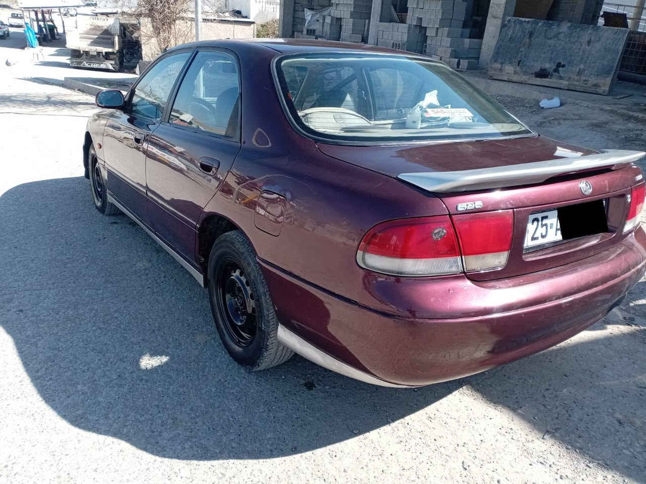 مازدا فاسولیا 626 مۆدێل 1992 ڕەنگ ماڕۆنی
گێرعادی
سەنەوی تا2029مانگی7تازەیە 
سەیارەکە بەناو خۆمە ڕەقەم کەرکوکە مشرع وطنی کۆبۆنی بەنزینی هەیە
گێڕو مەکینەی بەشەرتە
هەموو گیانی بەشەرت 
تەبریدە+قفڵ مەرکەزی+جام کارەبا
سەقف سلایتە
سعری(٤٨)گەڵاو معامەلە
ژ،م
***********
*********** كركوك, العراق
