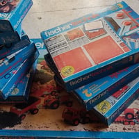 fischertechnik • ١٠ صناديق • قطع كاملة