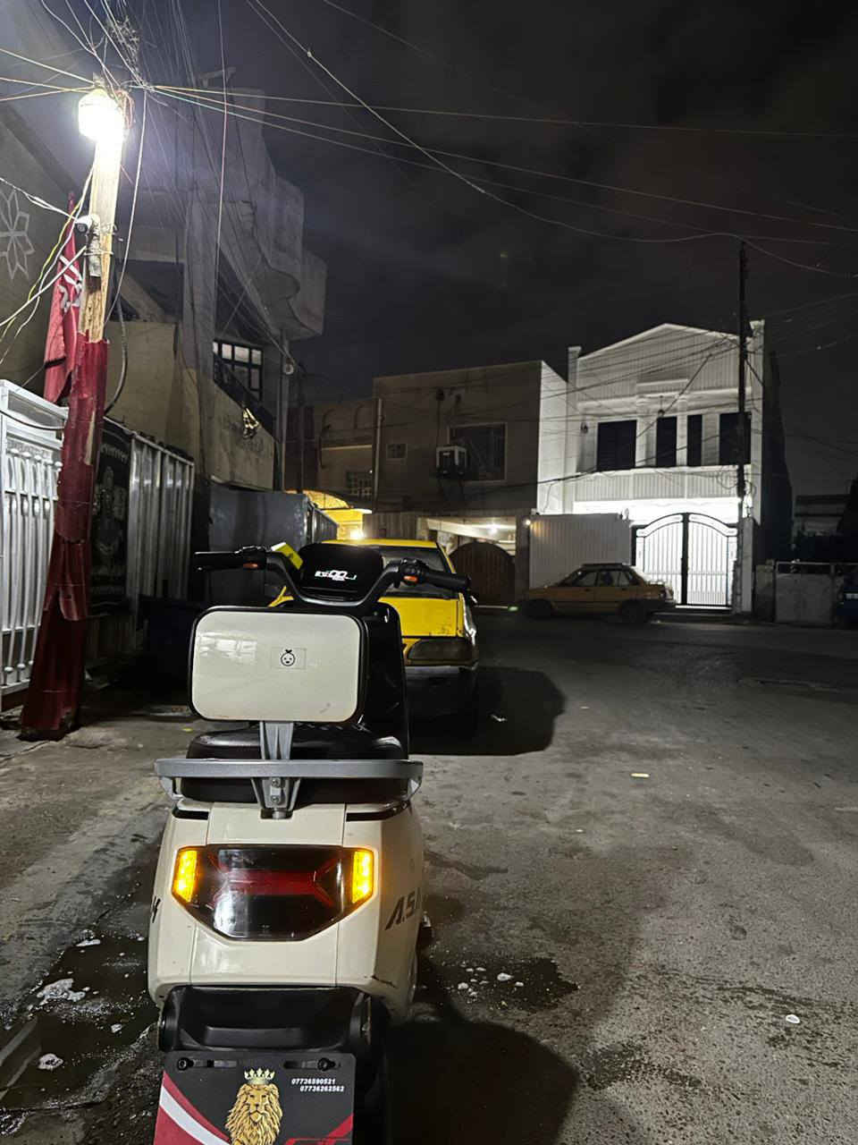 دراجة شحن ASK نضيفة 2025 دراجة نضيفة من شركة حسن وحسين سرعة 6بطاريات سرعة63 شاشة تقرالك العطل وبيهة مثبت سرعه وبيهة نضام رجوع للخلف وبيهة نضام عطل اليده  دبل اشارة كشن جوزي بيهة قاطع الدوره السعر خاصه ***********
