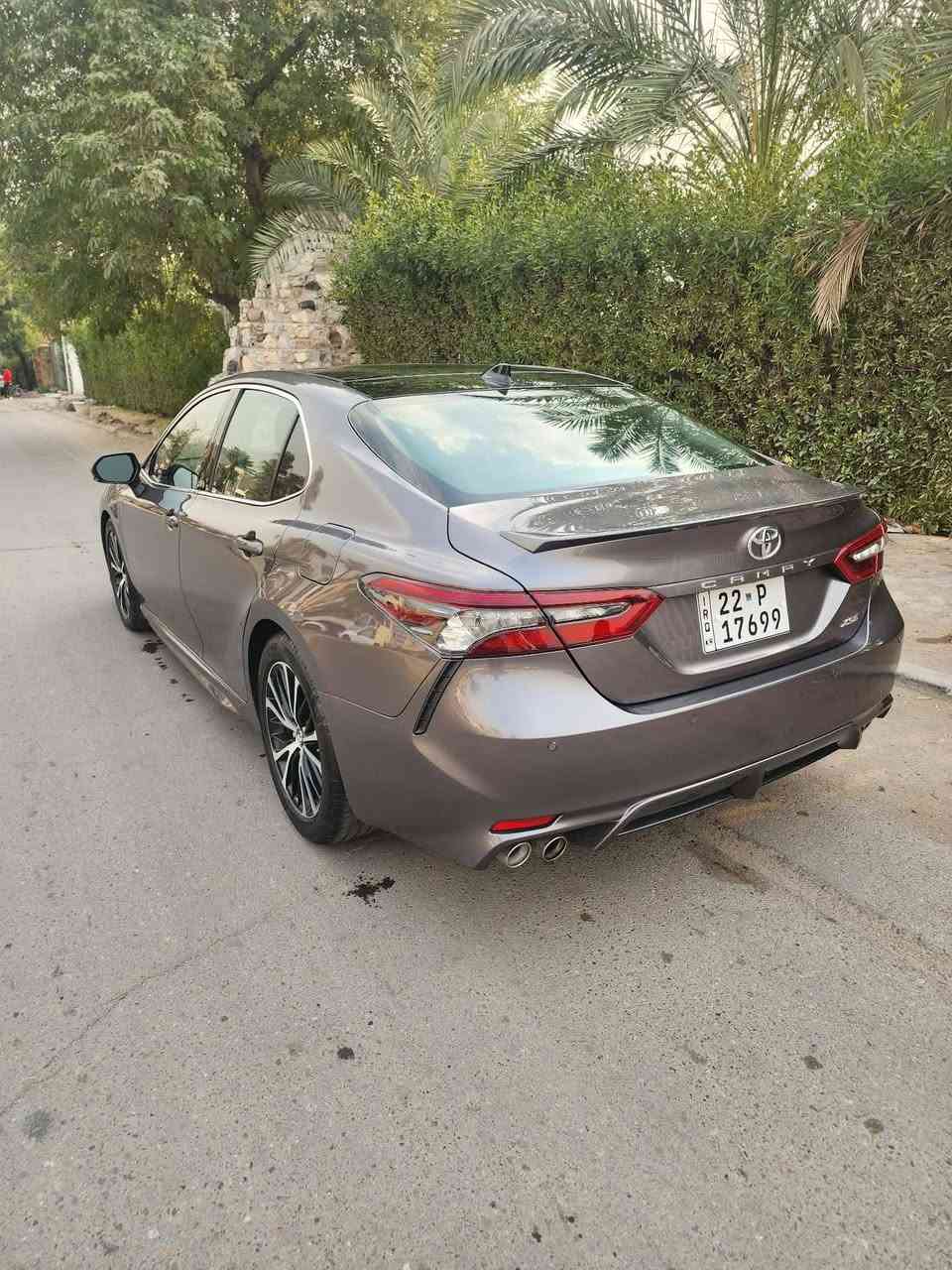 كامري 2023  ستة سلندر ماشية 14 الف ميل
اعلة فئة بالمواصفات كامرات و حساسات و رادارات محيطية تدفئة تبريد كشنات و سماعات JBL الخ ..
بأسمي السيارة رقم اربيل
كلين تايتل جتي من امريكا صبغ خمس قطع
مكانها شارع فلسطين
السعر 240 ورقة للاستفسار الاتصال عالرقم ***********
