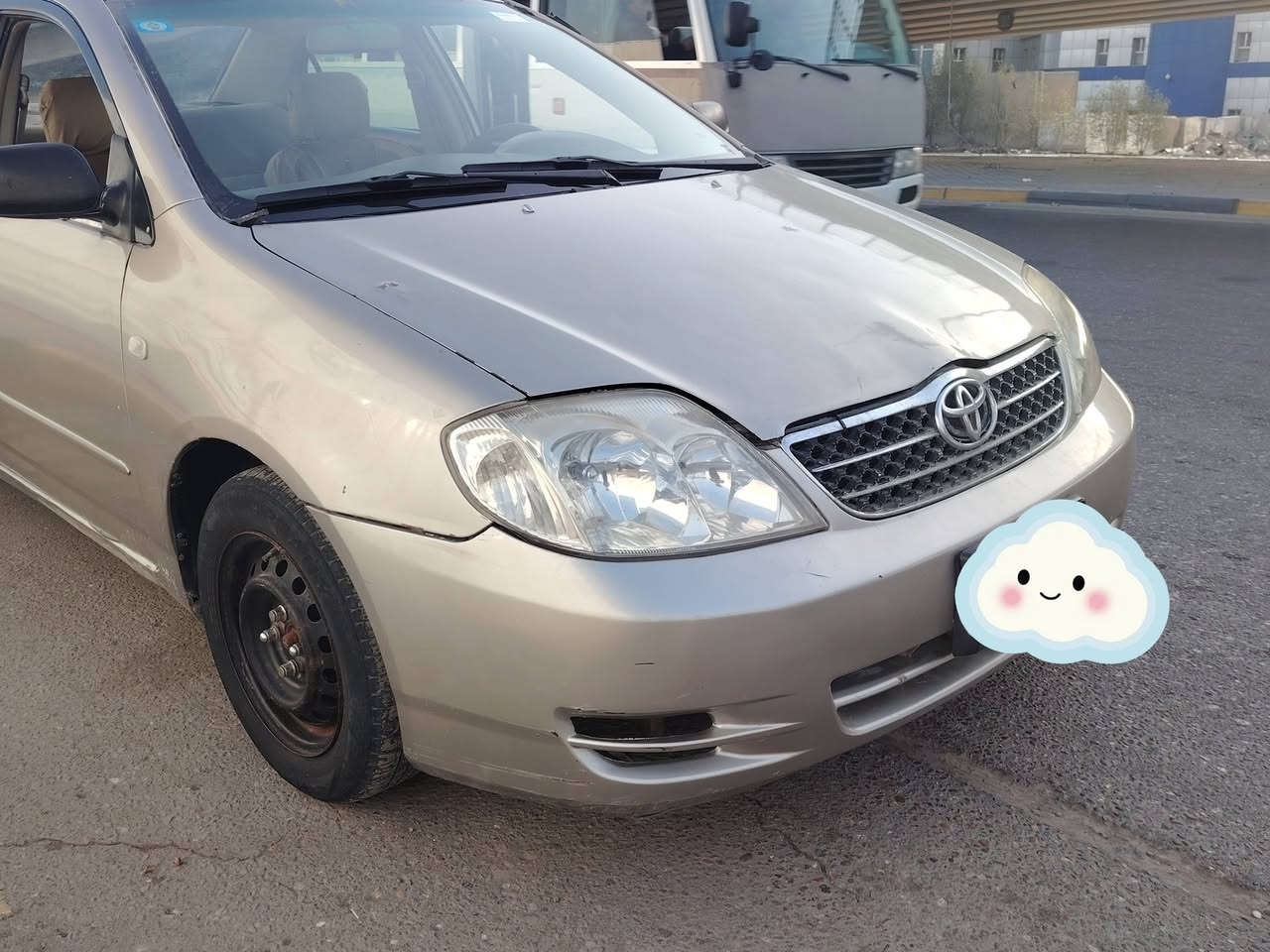 السلام عليكم كورلا 2004 ماشي للمعاملة واصلة للبصمة تستلم انكليزي بسمي باقي على الاستلام
محرك نضيف كير النمرة الاخيرة تشكل حدادية وتايرات نص عمر والباقي كدامك السعر 60 وبيها مجال مكاني البصرة ***********
