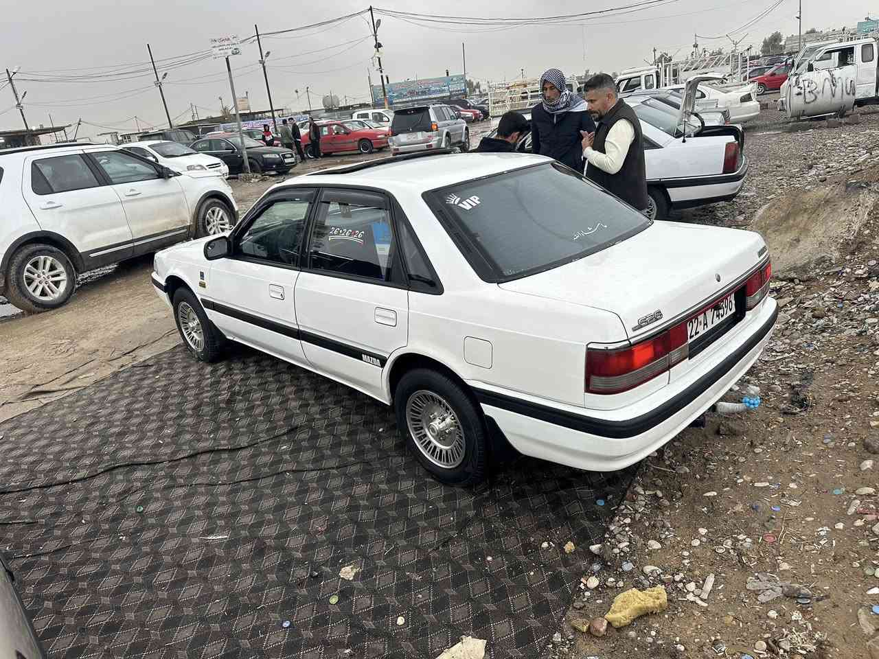 سلام عليكم للبيع فقط مازدا كفاله عامه من صبغ بيه شبر صبغ جاملغ خلفي ولدوسه مصلحه سياره كله بلادي شركه بسمي رقم اربيل تريد تحويل تريد وكاله جاهزه عله اخر حبايه موديله ١٩٩١ العنوان الشطره الستفسار *********** السعر ٥٨قفل قفل
