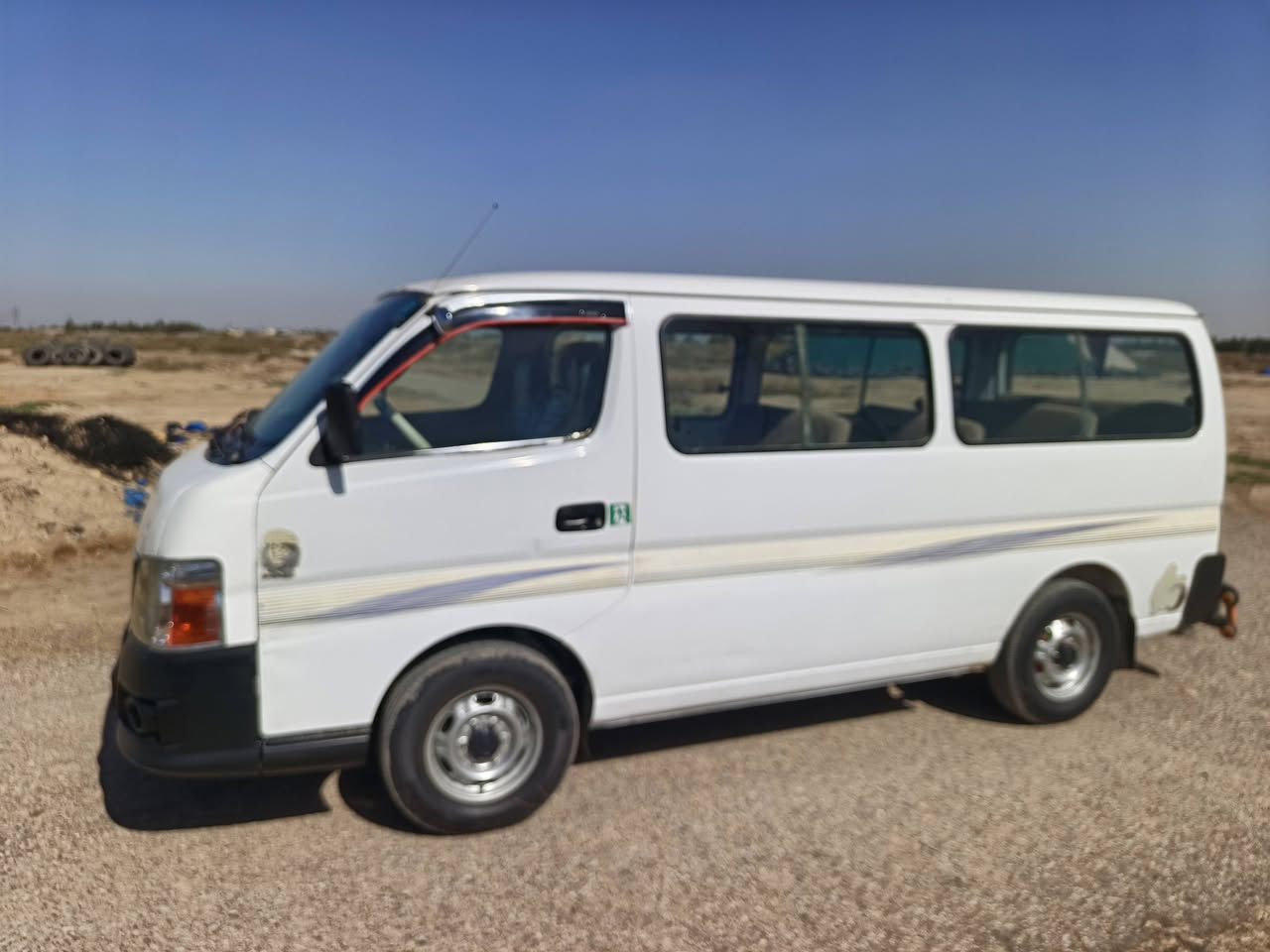 السلام عليكم نيسان يورفان 2008سياره كفاله عامه گير مكينه اكسل كفاله سياره علا وضع شركه دوشمه قبل 3اشهر دوشمتها رقم بغداد دولي بسمي مداور ثاني يوم  سنويه 2030تخم تاير كهربايات كلها شقاله سياره مابيها اي نقص سيبايه. وياها سعر 125وبيها مجال بسيط مكان سياره بغداد رقم ***********وي ستفسار نتصال
