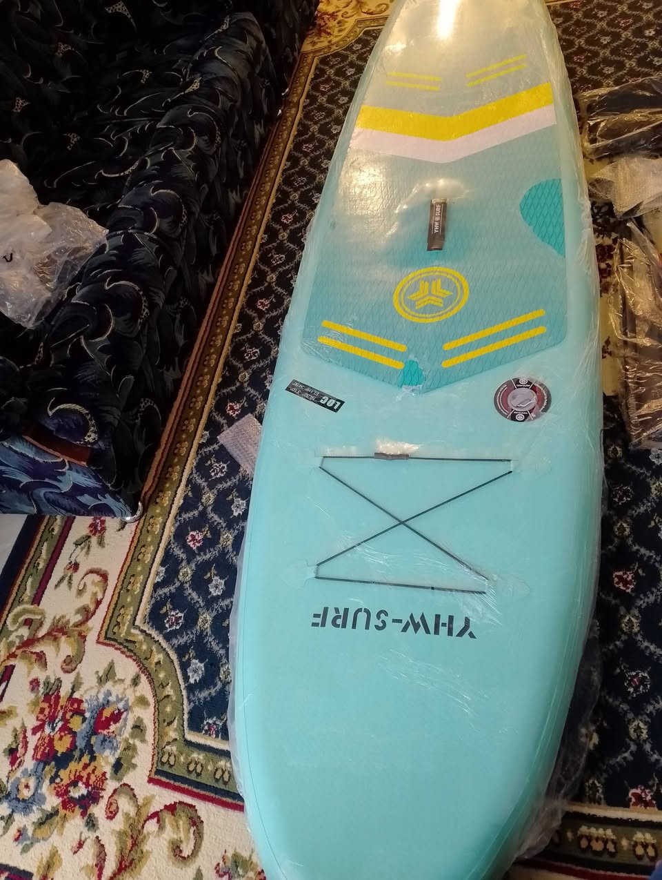 السلام عليكم
لوح تجديف طول 320 عرض 80 مع كامل ملحقاته السعر 100 
خاص او واتس ***********
