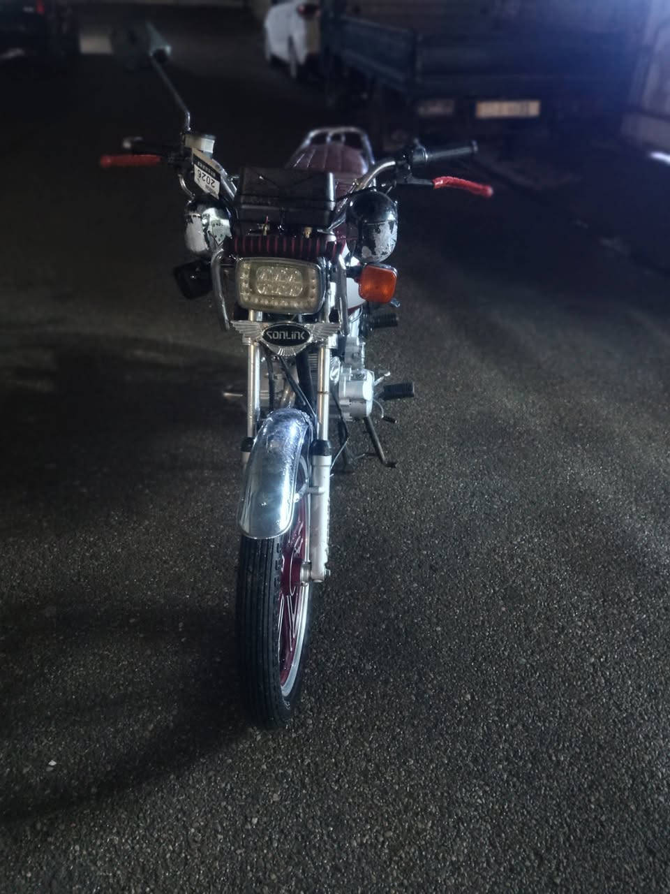 سلام عليكم دراجة سيفان ايرانية مديل21اوراق كاملة السعر500بيهةمجال المكان بغداد حي نصر ***********
