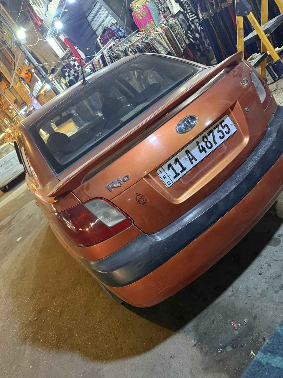 سلام وعليكم. كيا ريو موديل ٢٠٠٨ رقم بغداد دولي جديد تحويل مباشر. تبريد محرك كير. جيد. تخم  تاير. سياره جاهزه بلاديه العنوان بغداد الاعظمية. ***********
