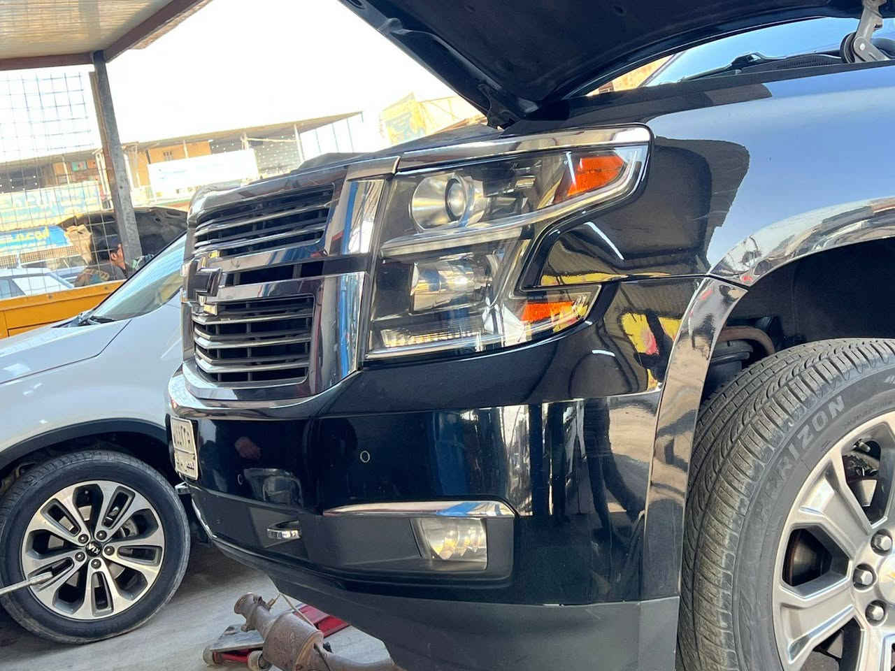 السلام عليكم
العندة مشكلة #بالكير( تاهو  يوكن  سلفرادو  )موجودة صيانة كاملة  وضمان  داخل ورشة  خدمات وسام لصيانة الكير الاوتماتيك 

قطع غيار  زيوت أصلية  فلاتر الكير  كلجات الكير  

عنوان الورشة ......👇👇

كربلاء_المقدسة_مدخل_حي_الصناعي
شارع_الكرينات_العريض
مقابيل_اولاد_دهش

وسام*********** امير***********
ابو وسام ***********
