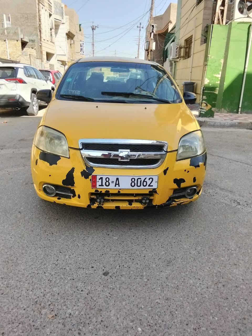 السلام عليكم افيو موديل  2008 تحويل مباشر
مصفره هيئه غرامات 
السياره كير ومكينه خير من الله 
صدر جديد تبريد ثلج 
غرفه جديده كهربائيات شغاله 
سياره كبل للشارع ما عايزه اي شي 
مكاني بغداد البلديات
السعر 28
هاتف ***********

