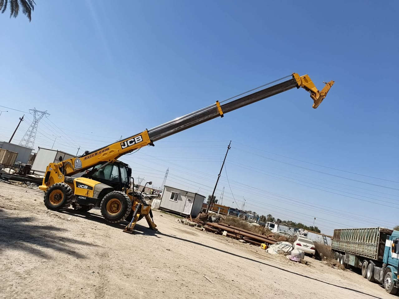 للبيع JCB  موديل ٢٠٠٨ رقم اربيل رقم الهاتف ***********
