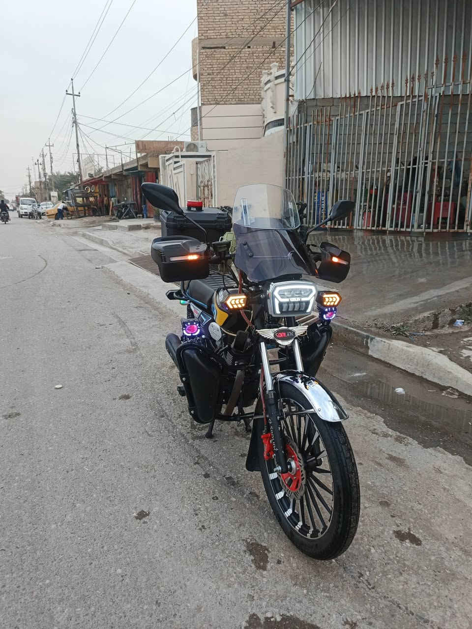 السلام عليكم دراجه سونك موديل2025 محرك 200
CBF

الدراجه جديدة مناقصهه شي سعر 875قفل مكاني جزيرة بغداد السياحية للتواصل***********
