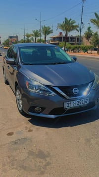 نيسان سنترا 2017  رقم سليمانيه بسمي سنويه ل2029 ماشيه 60 ميل السيارة ن...