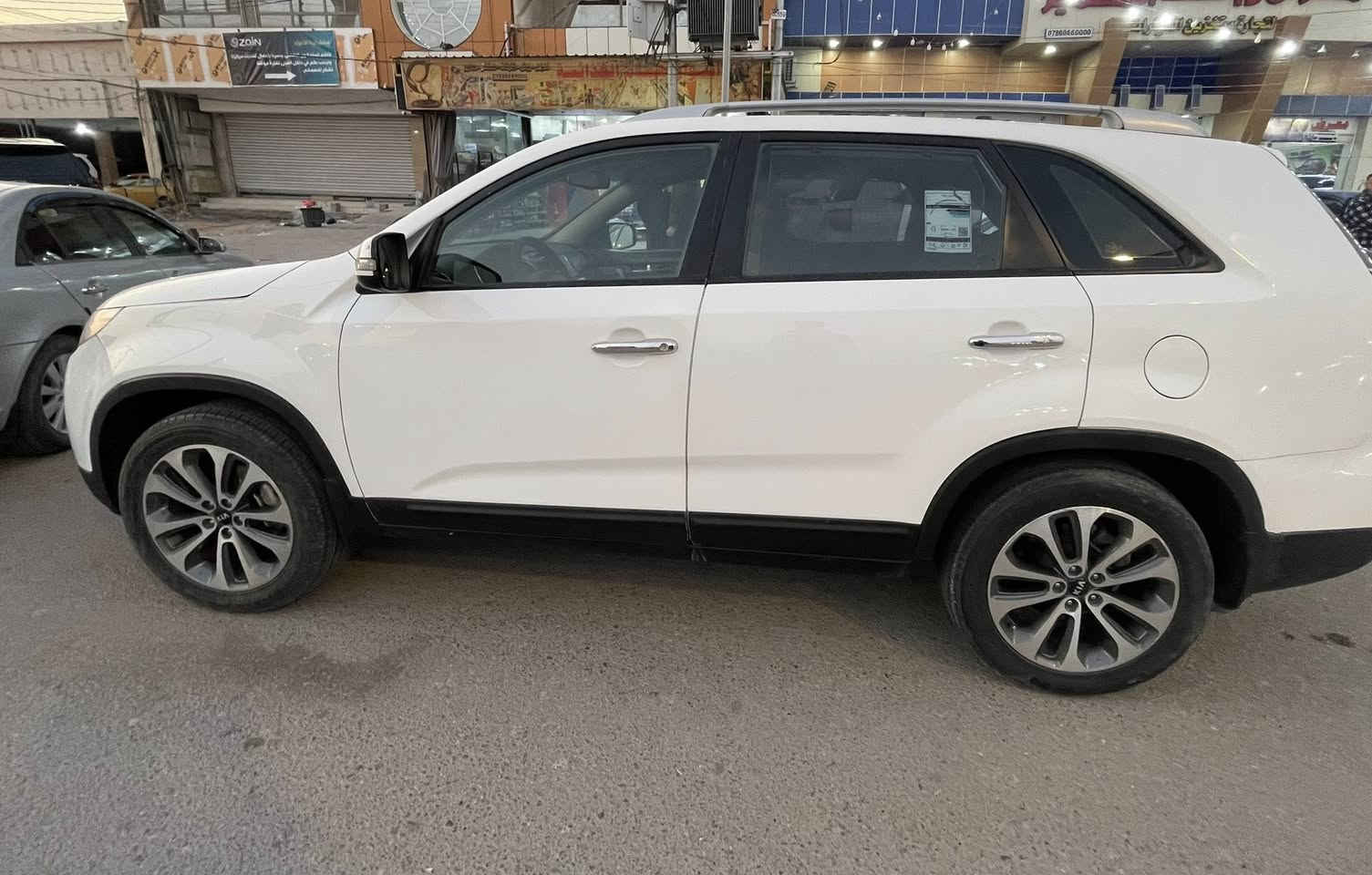 سورنتو ٢٠١٣ خليجي   مراوس او بيع
موضح بالسونار مرفق 
رقم اربيل  بأسمي 
يدات نيكل بلادي
8ايرباكات 

كشنات جلدبلادي
كشنات كهربائيه
لدامامي وخلفي
كامره خلفيه بلادي
اشاير ترحيب بالابواب عندالاقتراب
شاشه بلادي
تبريدبيانو
اشايربالمري ومري شفط
اناره داخليه
علامةسورنتوبالدوسه 
تبريد ثلاث قطع
سبعه راكب
حساسات أمامي خلفي 
ويل كب كروم حجم19 عداد5
نظام ايكو
سياره جاهزه من كلشي
ماشيه 147
السعر 148 الرمادي مركز المدينة 
***********
