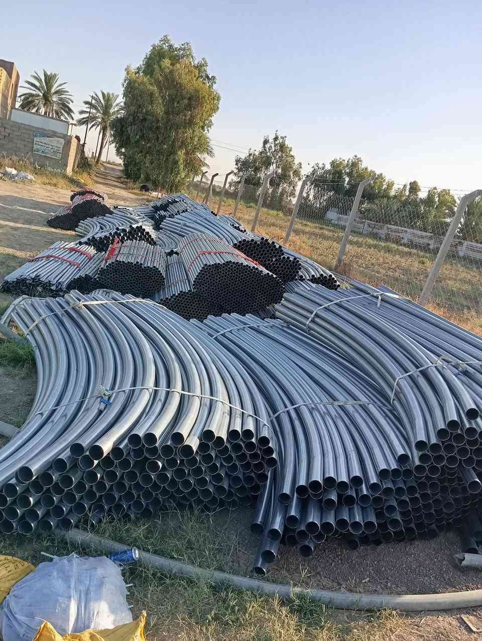 #السلام عليكم اخوان على بركه الله تعالى تم وصول وجبه جديده من البيوت البلاستيكية لبناني الصنع حديد مع سيم ونايلون سعودي المنشأ عدد الاقواس/22/ قوس الطول/52/ متر.العرض/9/متر.#متوفر ايضا تجهيز حقول دواجن حديد وسيم ونايلون وعازل ونايلون ضمان 3 سنوات...#متوفر ايضا بيوت مشاتل للاشجار والنخيل مع ضل كوري ضمان 6 سنوات. للاستفسار ***********/***********
يتوفر توصيل ونصب البيوت البلاستيكية في جميع  المحافظات العنوان. بابل محاويل ناحيه الامام الطريق السريع
