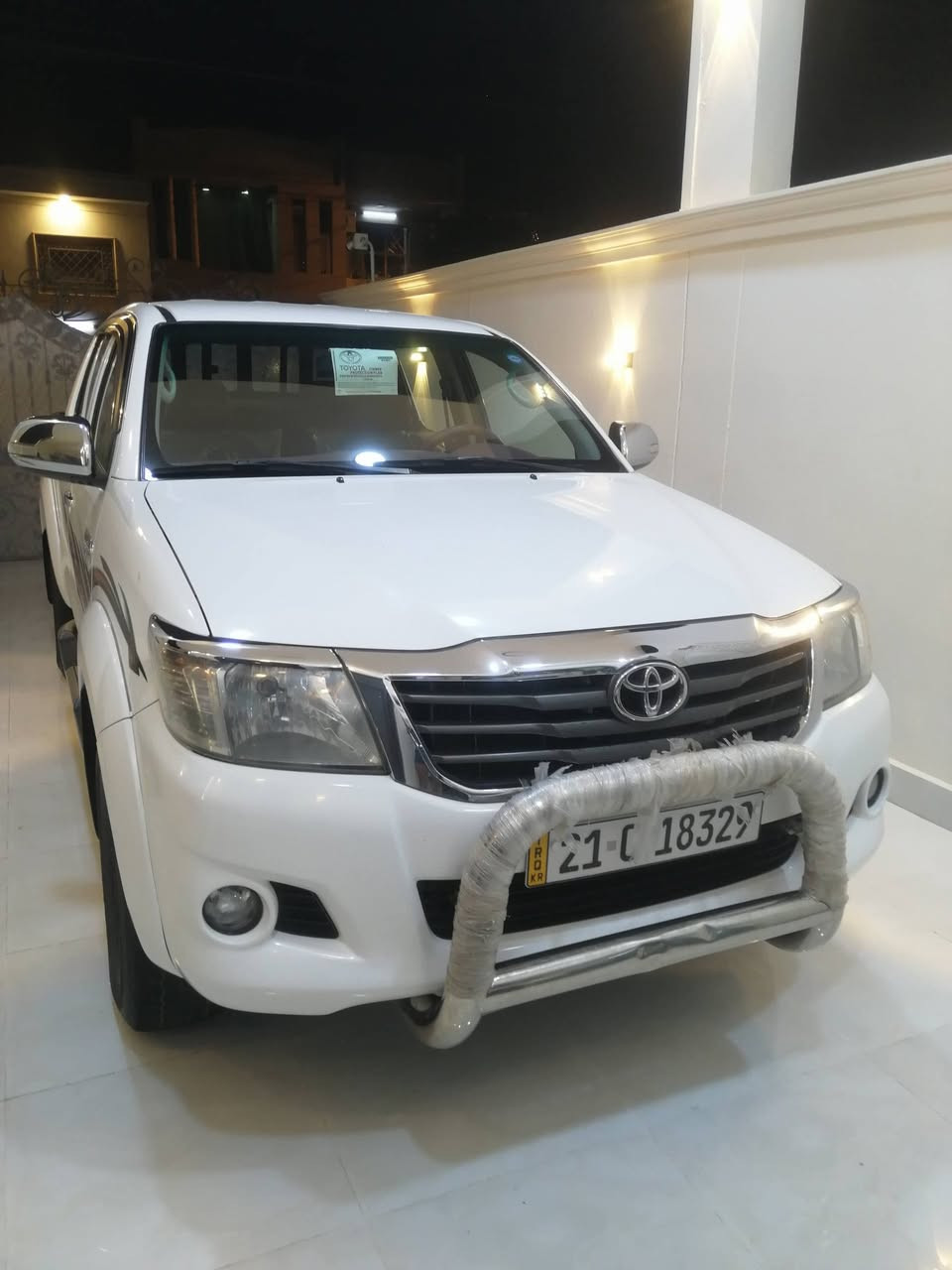 هايلوكس 14فور ويل مكفوله من صبخ بيها حك شبرين بارد محرك مامفتوح ماشيه 190 عنوان كركوك سعرها 220 وبيها مجال بسيط ***********
