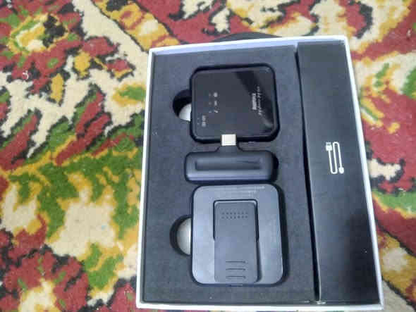 مايك شركة ريماكس 
اتصال مباشر بدون بلوتوث عن طريق منفذ الشحن (تايب سي)
كامل ملحقات 
كارتونه الضمان 
الكيبل
التحويله من الموبايل للمايك
المايكات عدد 2
مدى الوصول لحد 20 متر عن الجهاز يلقط الصوت
يدعم تصوير المقاطع بكافه البرامج 
سعره معروف وغالي بالوكاله اني طلعلي بالبضاعه العشوائيه وعارضه ب25 قفل🔒 لا تعاملني ولا اعاملك 
للتواصل خاص او واتساب الرقم
مكاني الرمادي التأميم ***********
