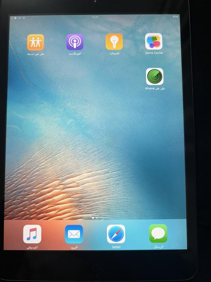 ايباد mini
جيل A1432
ذاكرة:32
الشاشة: مقاس 7.9 بوصة.
• المعالج: شريحة Apple A5.
• نوع الشحن: يستخدم كابل Lightning (وهو أول آيباد ميني يبدأ باستخدام هذا المنفذ).
بدون ملحقات..
السعر:40 الف فقط


**إذا كنت صاحب هذا الإعلان وتريد حذفه لأي سبب، رجاءا أرسل رسالة إلى الدعم الفني**