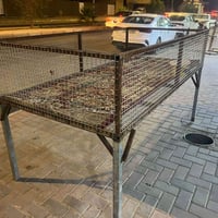 قفص دجاج • ١م×٢م • ٣ أقفاص
