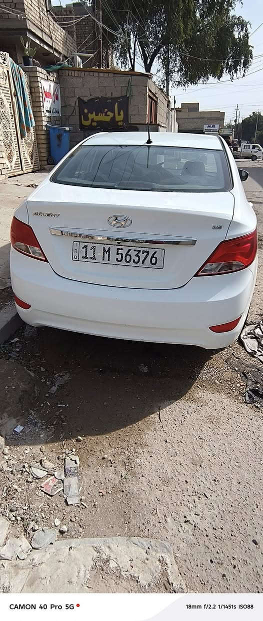 السلاام عليكم اكسنت ٢٠١٦ كير محرك مكفول سعر 110 بيه مجال حك الجيه مكاني مدينة الصدر ***********
