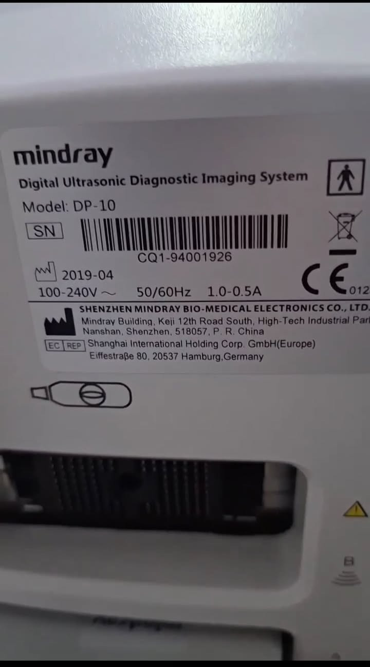 السلام عليكم متوفر جهاز سونار mindray DP-10 موديل 2019 مع برورب كونفلكس وفجاينل بروب بسعر مناسب 
للتواصل 
*********** واتساب 
*********** اتصال
