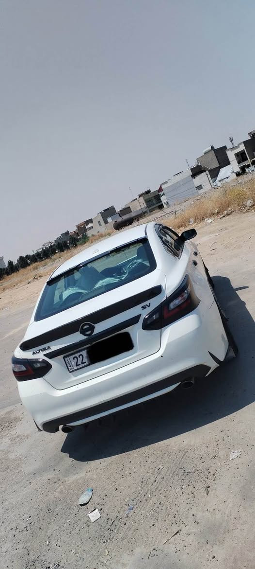 Altima
موديل 2018
لون سبى 
مواصفات sv 
ماوه ى روشتنى 99000mil
فول مواصفات بس سلايت نيه 
كيرو مه كينه به شه رت 
ره قم اربيل
به ناوى خومانه  
تعويل به شه رت 
دوبارچه ى سبوخه 
ارباك به س سوكان ته قييه باقى به شه رت 
فول كمالياته 
٤تايه ى نوى له سه ره 
116$كه مه ك مجالى تيدايه 
***********واتس اب أربيل, العراق
