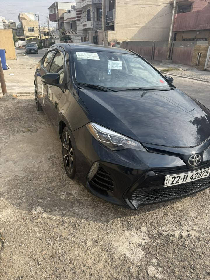كورلا وارد امريكي موديل 2017se فول مواصفات بصمه سلايت جلد مصبوغه عام اثر گلبه خفيفه السعر 133$ سياره معمره حلو وكل غراضه اصليه وبيه مجال السعر واذا اقساط مقدمه زينه تنضاف على سعره 1500$ وترهم مراوس اسمي سياره موجوده بغداد حي العامل والي ميعجبه سعر يدعينه رزق ***********.  ***********
