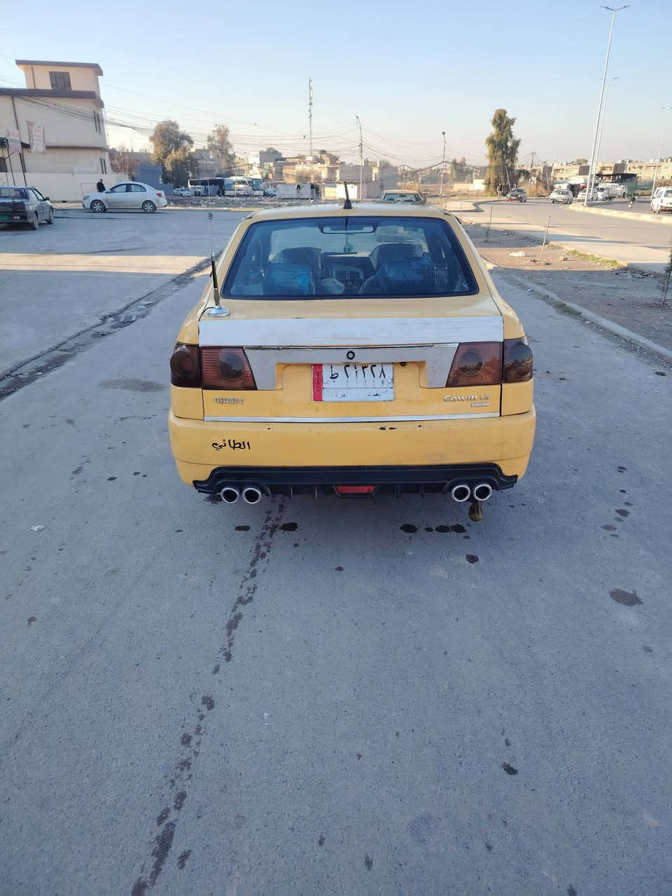 السلام عليكم سيارة كوين موديل 2010 كابون بانزين بيها سنويه ساقطه 2023 شرط الوكاله والتحويل +عندي وكاله عامه مطلقه الضرر الباب الخلف السايق فقط معجون
 محوركير ومكينه يارس توماتيك وكير ومحرك لاصرف لانفخ مضخم سماعات شاشة اندرويد فقط بور سترين بي صوت 
اتصال *********** ومتواجد ع النت
