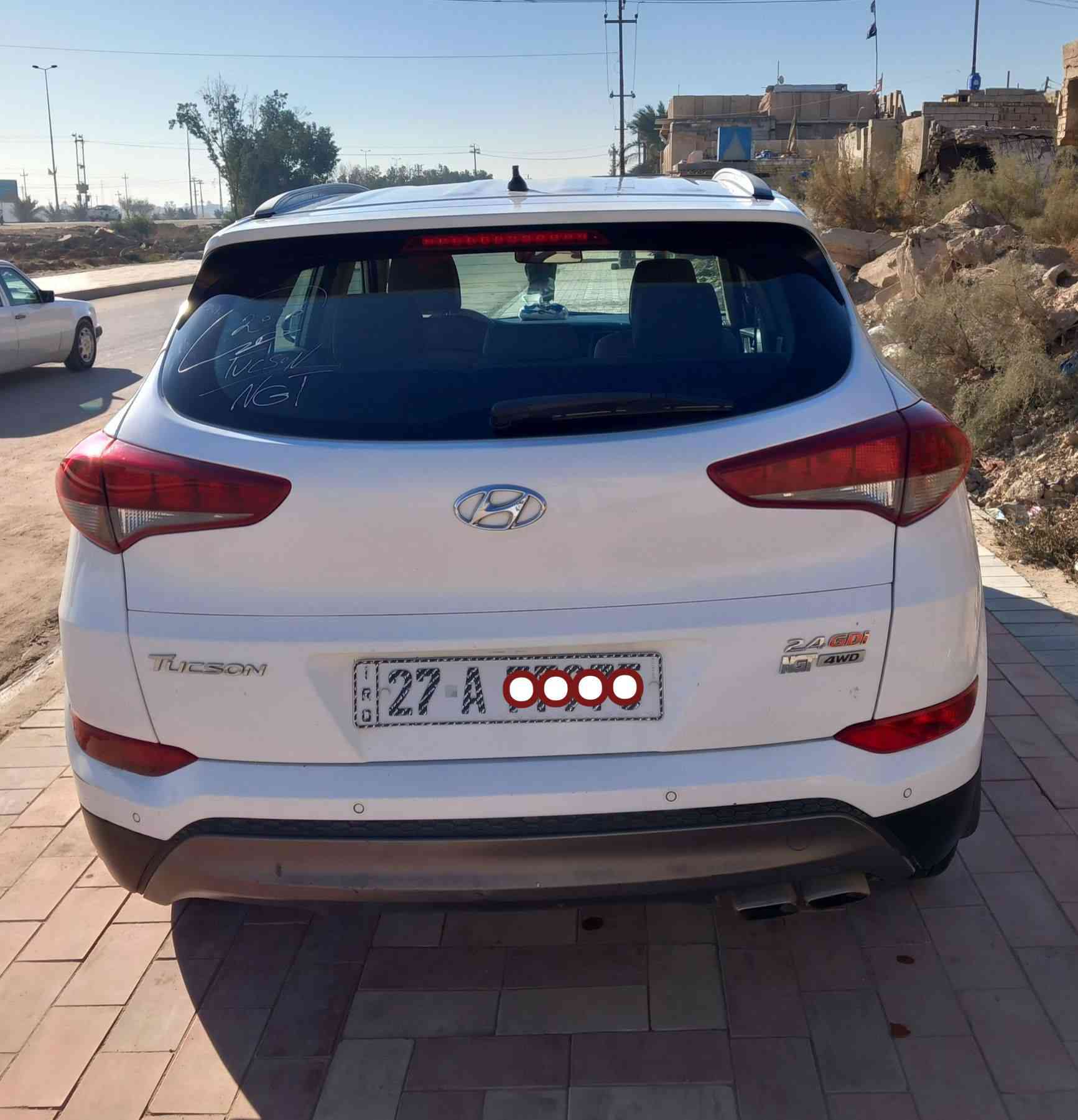 السلام عليكم ورحمة الله وبركاته
هواندي توسان 2016 /رقم ذي قار دولي مشروع وطني لغايه 2030 تحويل ثاني يوم /#خليجي كفاله عامه ماعدا رش الباب فقط والباقي كفاله /محرك 2400/ سياره مجهزه اي شي محرك حداديه تخم تاير تبريد قطعتين ثلج _تحكم استيرن جهتين_اشاير بالمري _مرايات شفط _دواخل عسلي _حساسات خلفيه /سياره جاهزه من اي شي/السعر 153 /للاستفسار الاتصال على الرقم ***********///***********/ العنوان ذي قار قضاء النصر اي استفسار اتصل على الرقم
#للبيع_او_مراوس
