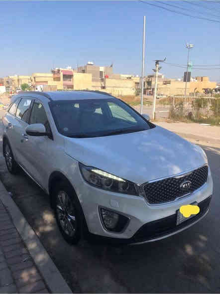 كيا سورنتو خليجي 
رقم بغداد 
موديل ٢٠١٦
لون ابيض
٦ سلندر
 ٧ راكب 
فول عدا بانوراما 
الجنطة الخلفية كهرباء 
مري شفط 
نظام ترحيب عند الاقتراب 
هند بريك بصمة 
اوتو هولد توقف ذاتي 
فووووور ويل 4:4
مانع انزلاق وانحدار 
زراك لايت بلدعامية 
بردات خلفية اصلية 
كشنات ٢ كهرباء 
كشنات تدفئة وتبريد 
نظام ايكو 
حساس امامي وخلفي 
مري شفط مع القفل 
تحكم استيرن
بردات خلفية 
تبريد ٣ قطع 
اضواء ترحيب بليدات 
علامة سورنتو بلدوسة 
لد امامي وخلفي 
اشاير بلمري 
يدات نيكل اصلي 
ويل اكروم ١٩
ماشية 85 الف كيلو 
السعر  217
رقم  الهاتف / ***********
