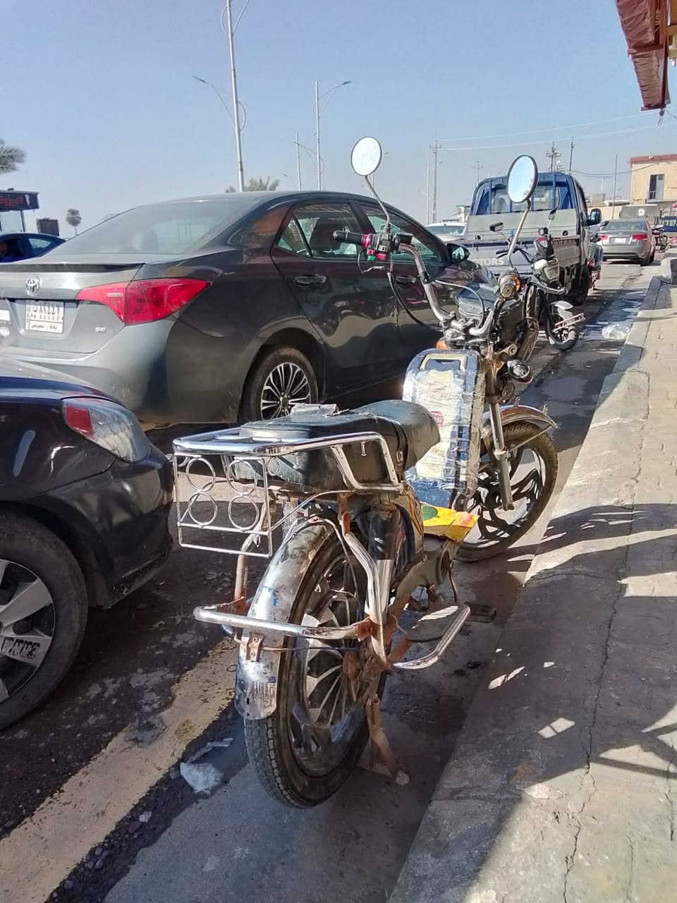 السلام عليكم
ماطور شحن بطاريات يقرن ٩ سعر ٢٠٠ بيه مجال بسيط 
مكان فلوجه حمام السوك قرب لكورنيش 
***********
