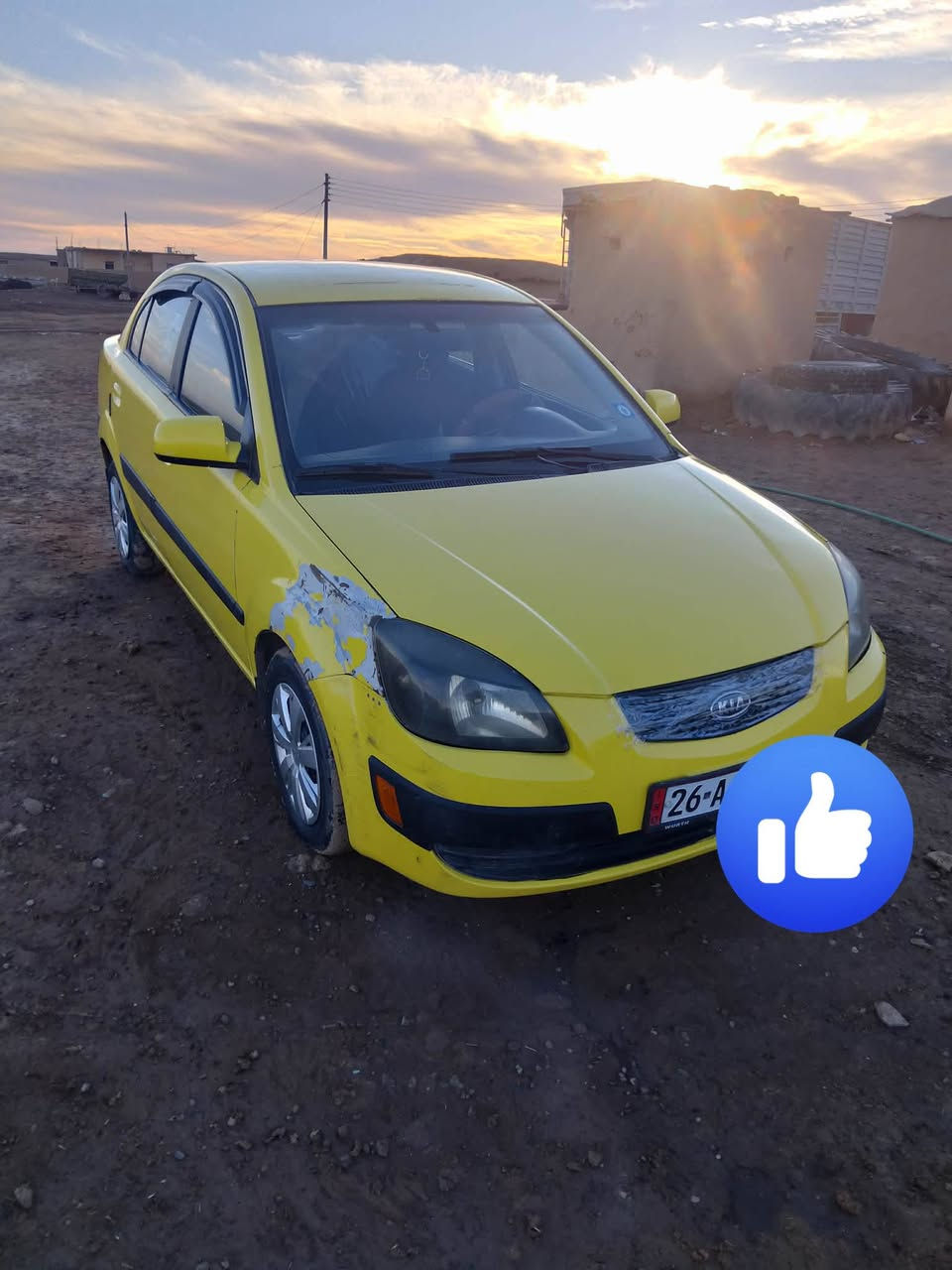 سياره للبيع كيه ريو 2009 رقم صلاح الدين ضرر جاملاقت كدام بدون دواخل كير توماتيك جوم  جوبي رقم صاحبه ***********
