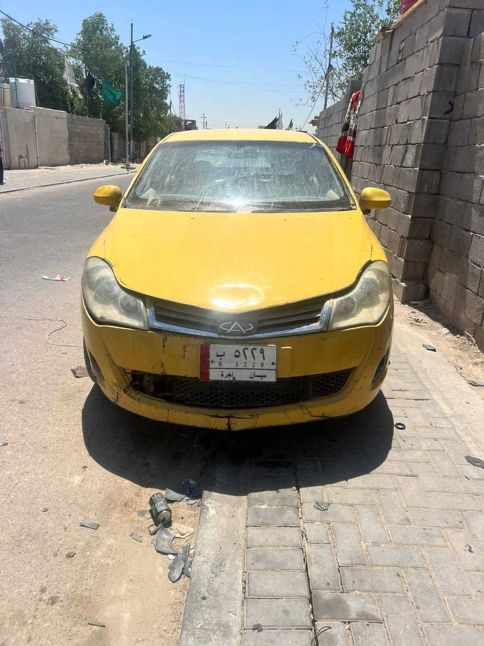 سلام وعليكم سياره شيري فلاوين موديل 11 سياره ماندل راعيه جاهزه مكينه كير تخم تاير حداديه كهربايات جاهزه سعر 10ورقات ومراوس مكاني البصرة القبله رقم***********
