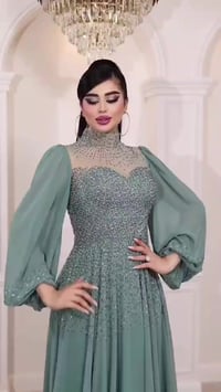 فستان بيج • مقاس 40 • حيدريه نجف