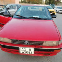 من رخصت المدير كورولا تويوتا موديل ١٩٩١ سنويه ل٢٨ بطاقة بانزين بيها  ش...