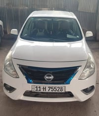 نيسان سني  ٢٠١٩ بليتة زرقاء   مكينتها مكفولة كفالة عامة من كلشي   بيها...