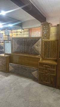 غرف نوم • خشب صاج • جديد