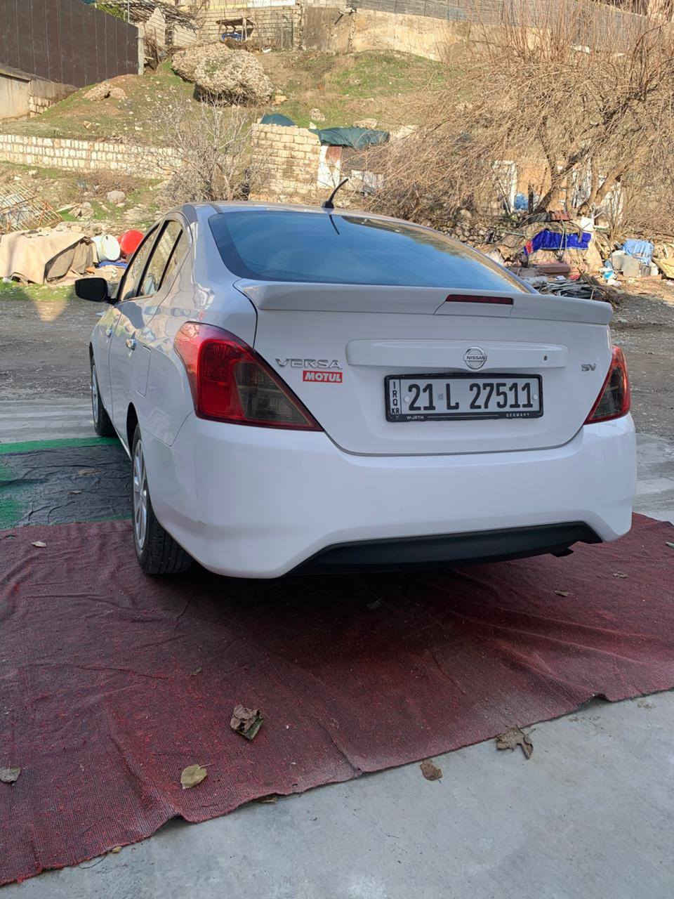 نیسان ڤێرسا 2017 مواسەفات sv
سەیارەکە زۆر خاوێنە 87 هەزار مایل ڕۆشتوە
دوو پارچەی بۆیاخە
بۆنیت و چاملخی لای سایەق
سەنەەی تا مانگی حەوتی 2029 تازەیە
گێڕو مەکینەو کارەبایاتی بە شەرت***********) (***********سعر 104 بشدار, السليمانية
