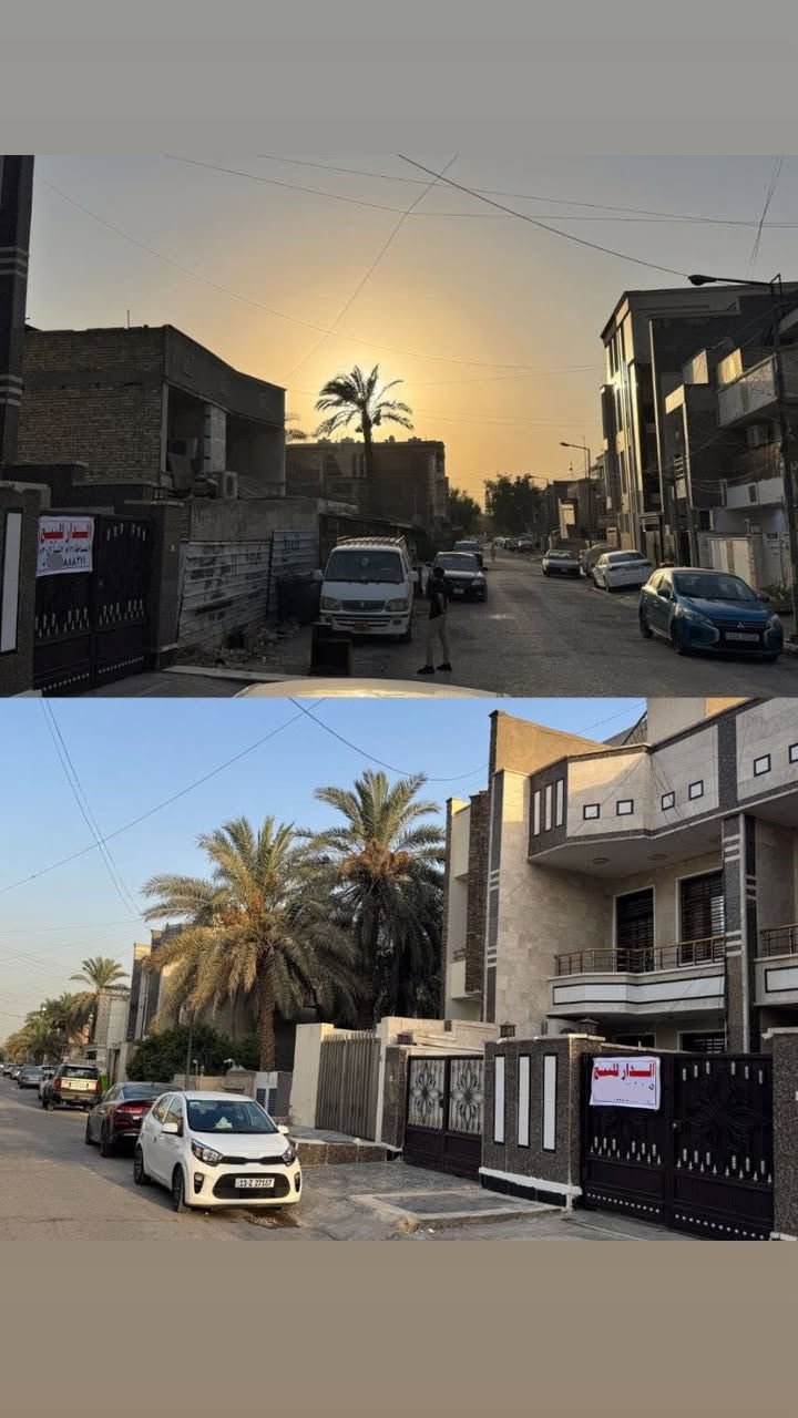 بيت 🏡 125 متر
بناء 2017
نزال 30م واجهة 4.15م 

(كراج صاله جبيرة منور حمام مطبخ منور ثاني وغرفه نوم 

الطابق الثاني غرفتين نوم وحمام وسطح صغير يصعد ع سطح عالي )

📍حي القاهرة الضباط / قرب جامع غفار الذنوب 

شارع واسع ومرتب ومنطقه هادئة والجيران كلش طيبين 

 💵السعر قابل للتفاوض

✉️للأستفسار : على الواتساب حصراً ( *********** )
او زيارة قناتنا على التليكرام لمعرفة جميع العروض على المعرف ( hamid_city ) 

للاعلان يرجى التواصل معنا .
