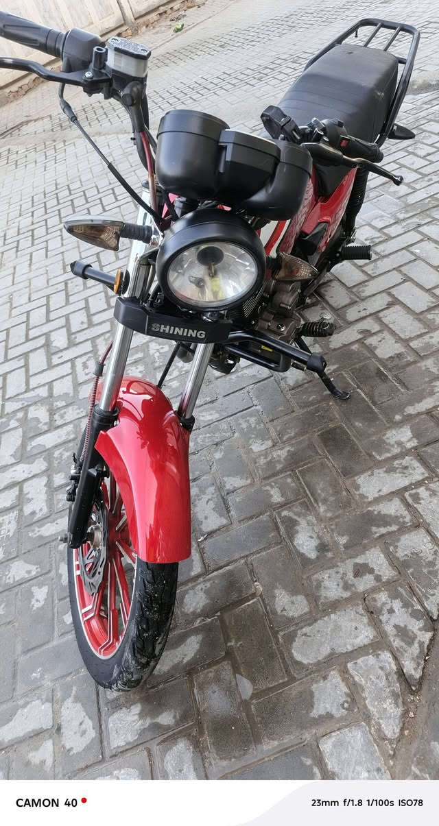 سلام عليكم دراجه شاينك اللبيع دراجه سبانه ما محطوطة عل مكينه كفاله دراجه  بس لماشه معوجه قليل تجي وتشوف سعر 800 وبيه مجال للستفسار ***********
