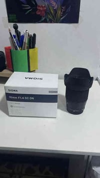 عدسة Fujifilm Sigma 16mm f1.4 السلام عليكم  عدسة فوجي فيلم Sigma 16mm ...