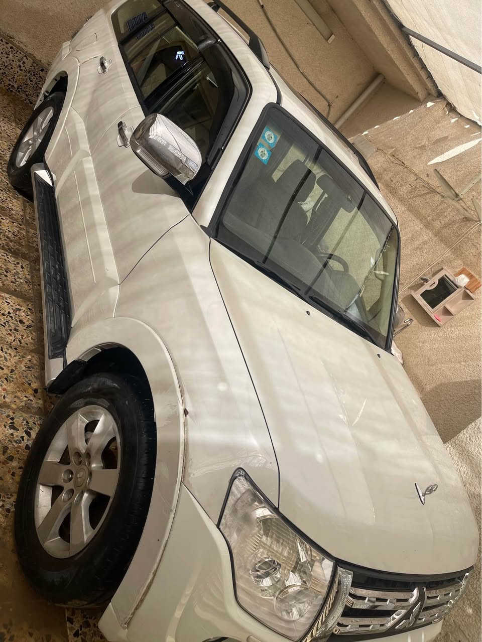 باجيرو 2008
خليجي 
مكينه 3800 المرغوب 
بدون ضربه السياره 
رقم بغداد بسمي 
السعر 115$
مكاني بغداد الشعب 
*********** بغداد, العراق
