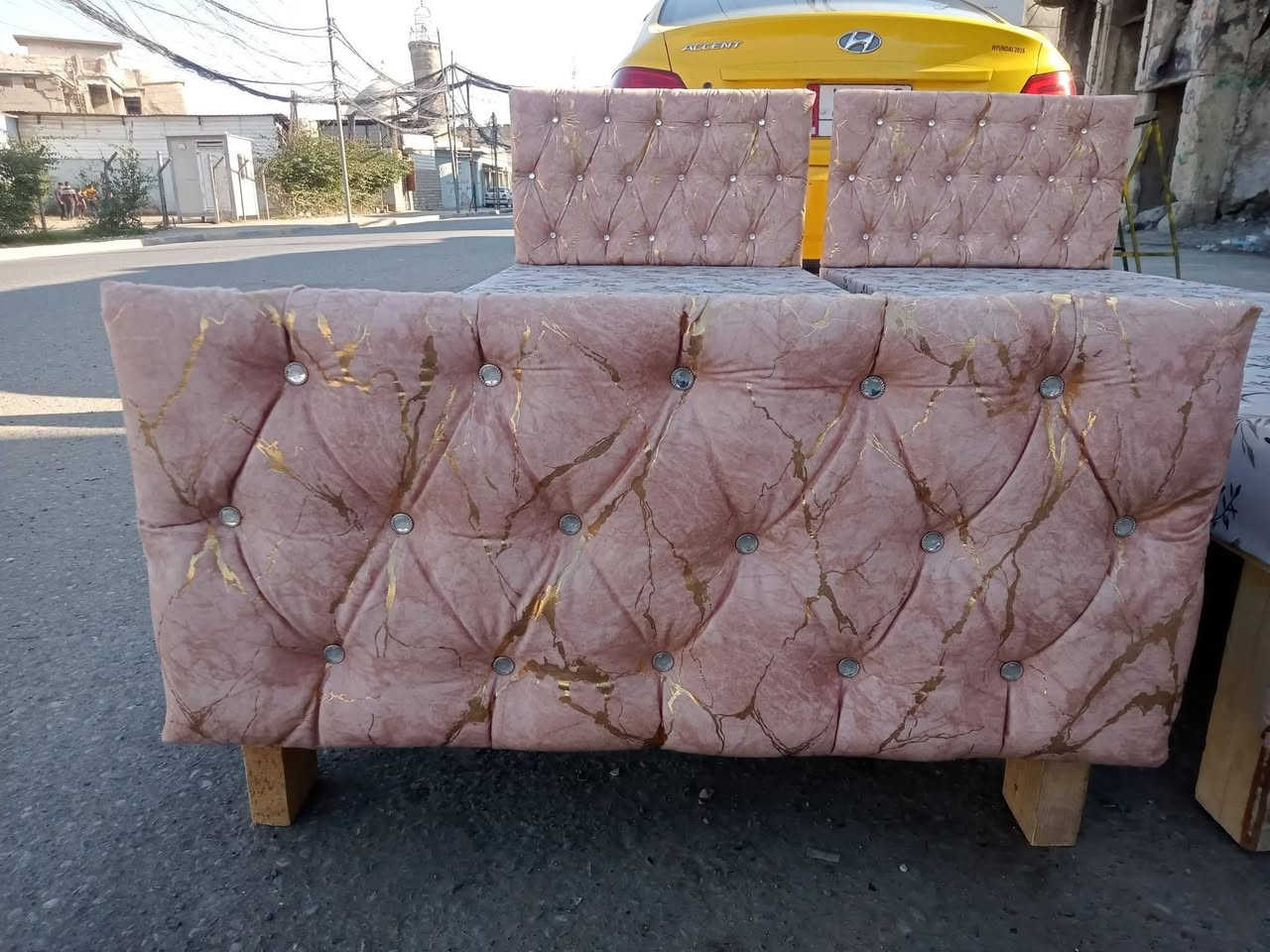 عرض خاص مبناسبة شهر رمضان الكريم 
تخت نفر خشب عراقي جديد بلوك احمر _16 ملم
رجلين 6_3×3_
السعر_ 55_
 التوصيل مجاني داخل الموصل  الون حسب طلب للحجز خاص

ملاحضه 
الون حسب طلب الزبون @إشارة


**إذا كنت صاحب هذا الإعلان وتريد حذفه لأي سبب، رجاءا أرسل رسالة إلى الدعم الفني**