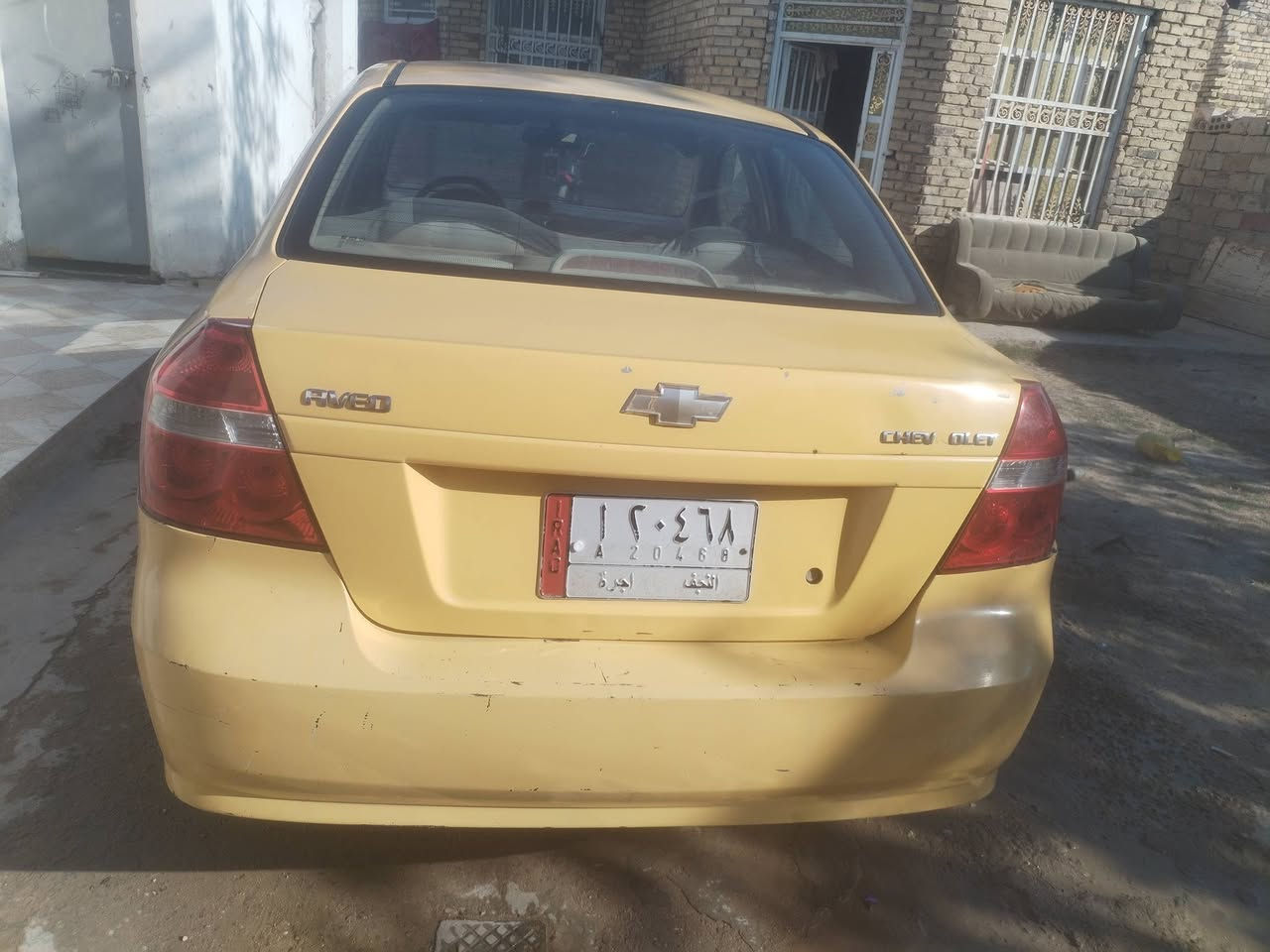 السلام عليكم سياره افيو مفتوح 2009 مصفر هيه وغرامات تحويل مباشر رقم نجف السعر 43 وبيه  تصل *********** الدوانيه دغاره
