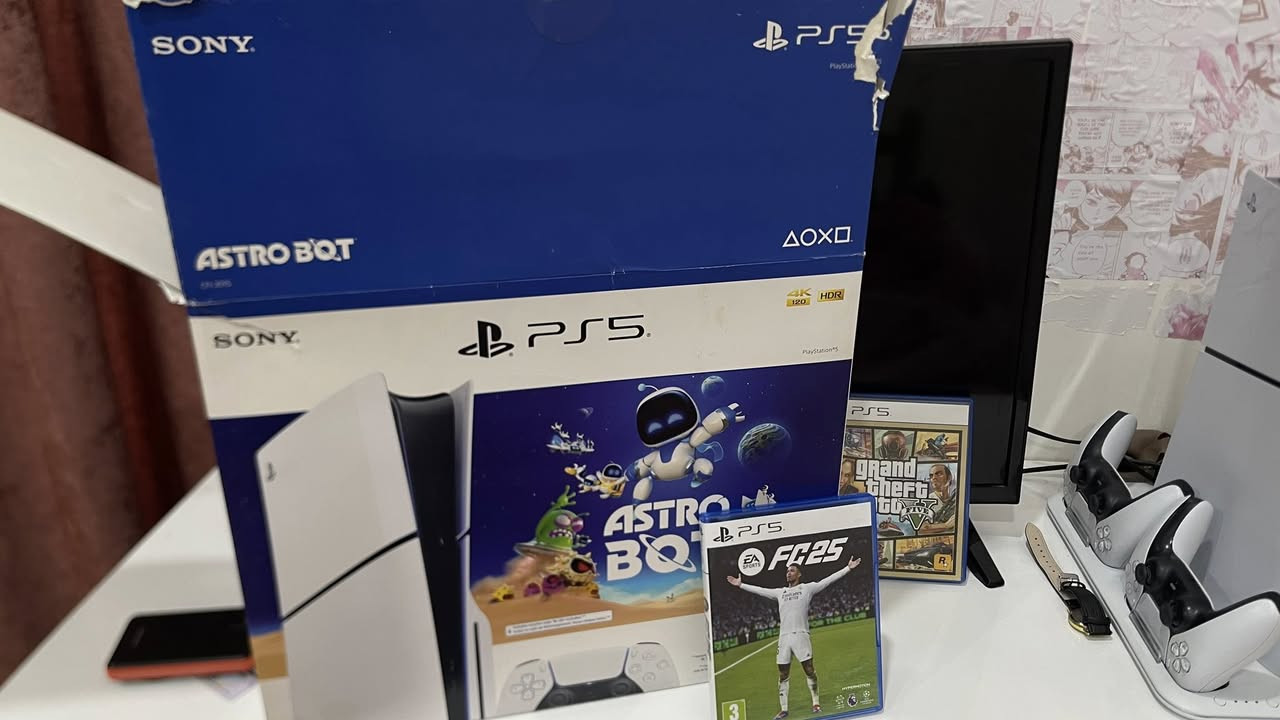 سلام عليكم بلي 5سلم امريكي نضيف كلش حتى الكارتونه والجبس بعدهن مآلاته الأصليات و ثنين جوستكات ويو بي اس 1500 وقاعدة تبريد وشحن جوستك وألعاب عدد 2 GTA5 و FC25  السعر 750 الماكن بغداد المعامل حي النصر 
ا


**إذا كنت صاحب هذا الإعلان وتريد حذفه لأي سبب، رجاءا أرسل رسالة إلى الدعم الفني**