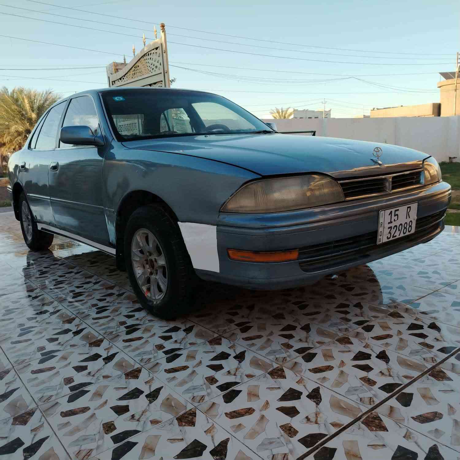 سلام عليكم كامري موديل 1991 رقم انكليزي انبار سنويه الحد 30 هزه جديده مصبوغه عام تخم  تاير صدر جديد كير اوتماتيك محرك ابو الكف سعر 37 مكان رمادي سجاريه 
***********
