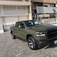 دوج رام ٢٠٢١ كلين بدون حادث بك هورن لون زيتوني  سعر ٣٦٥٠٠ 07700010691 ...
